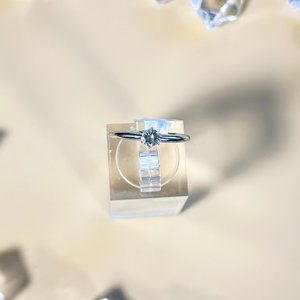 Diamond Ring 14K White Gold